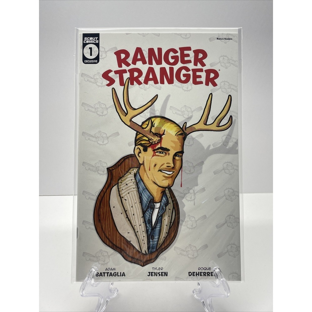 Ranger Stranger #1 Antlers ComicTom101 MMC Exclusive Variant - Scout Comics